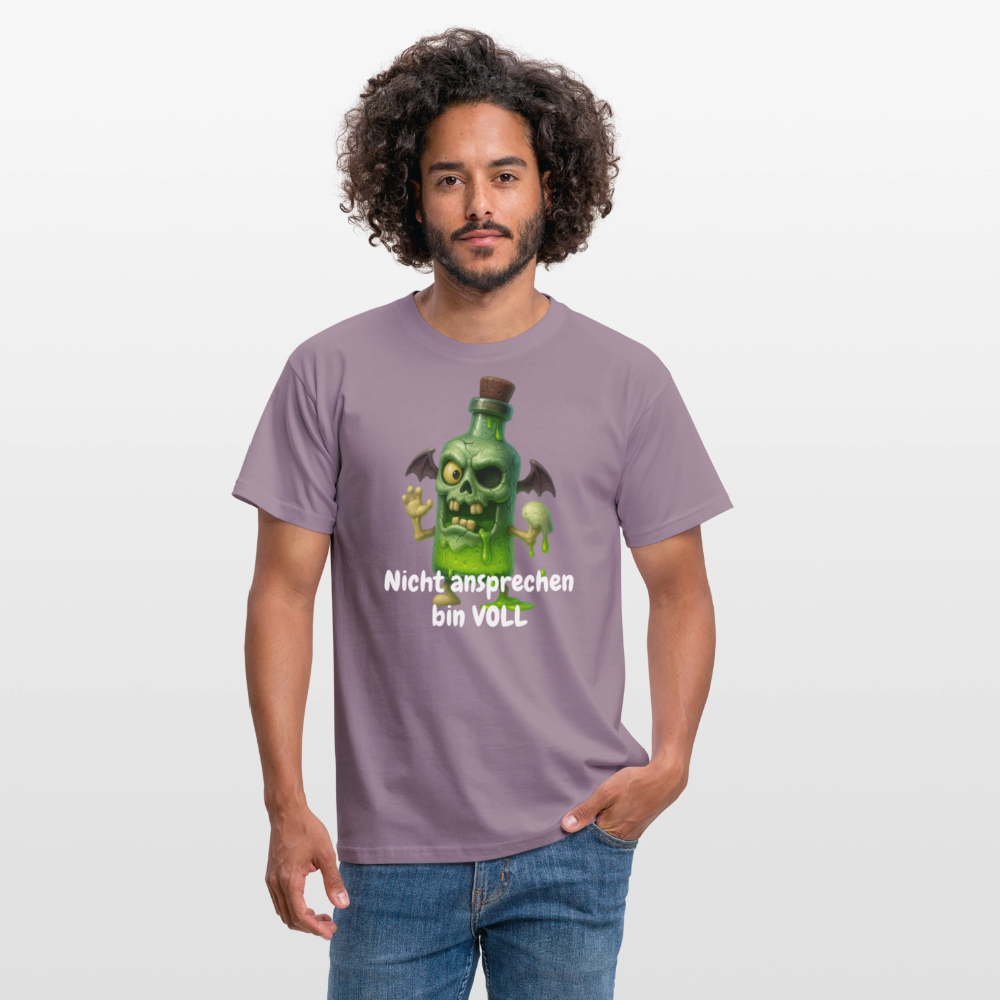 SSW2672Nicht ansprechen bin VOLL - Lilagrau 