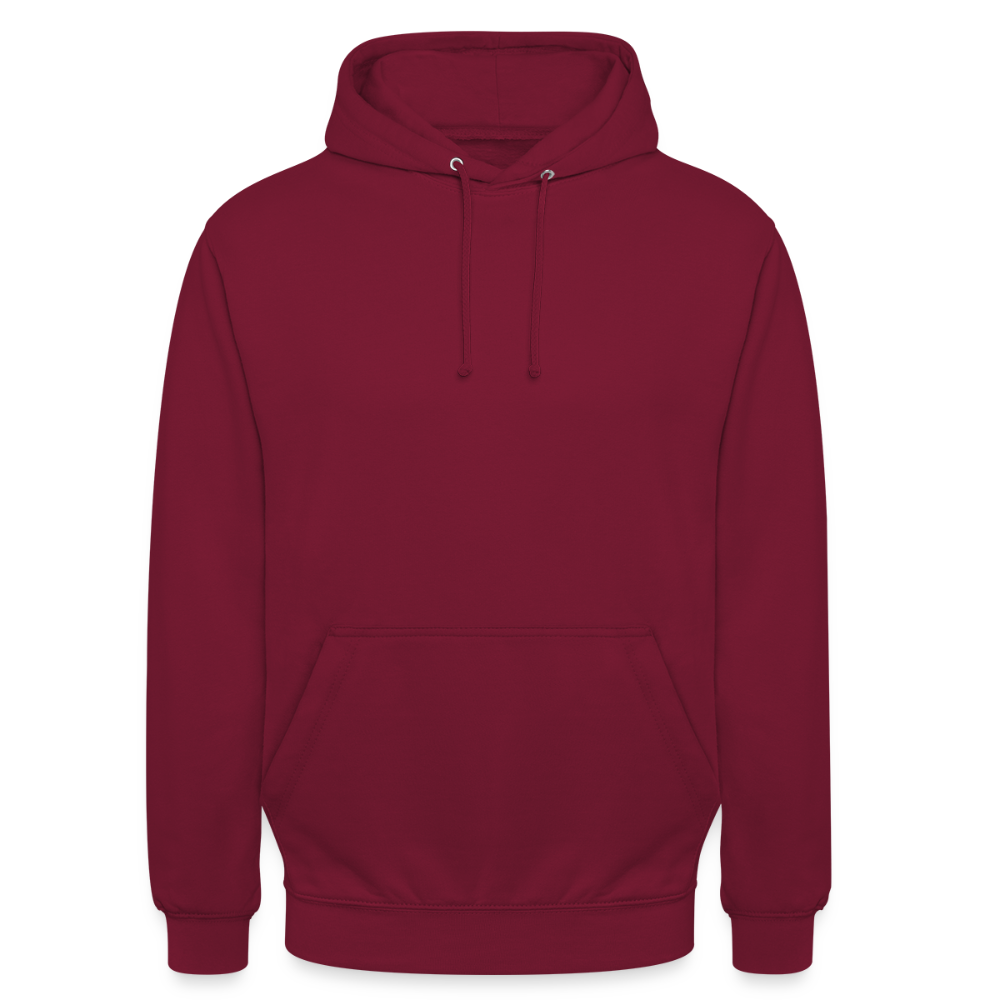 SSW2604 Zu Hause ist wo der Anker fällt Unisex Hoodie - Bordeaux