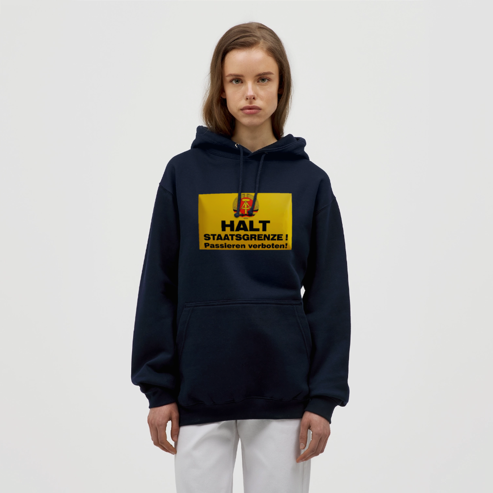OSSI19 Hoodie HALT STAATSGRENZE - Navy