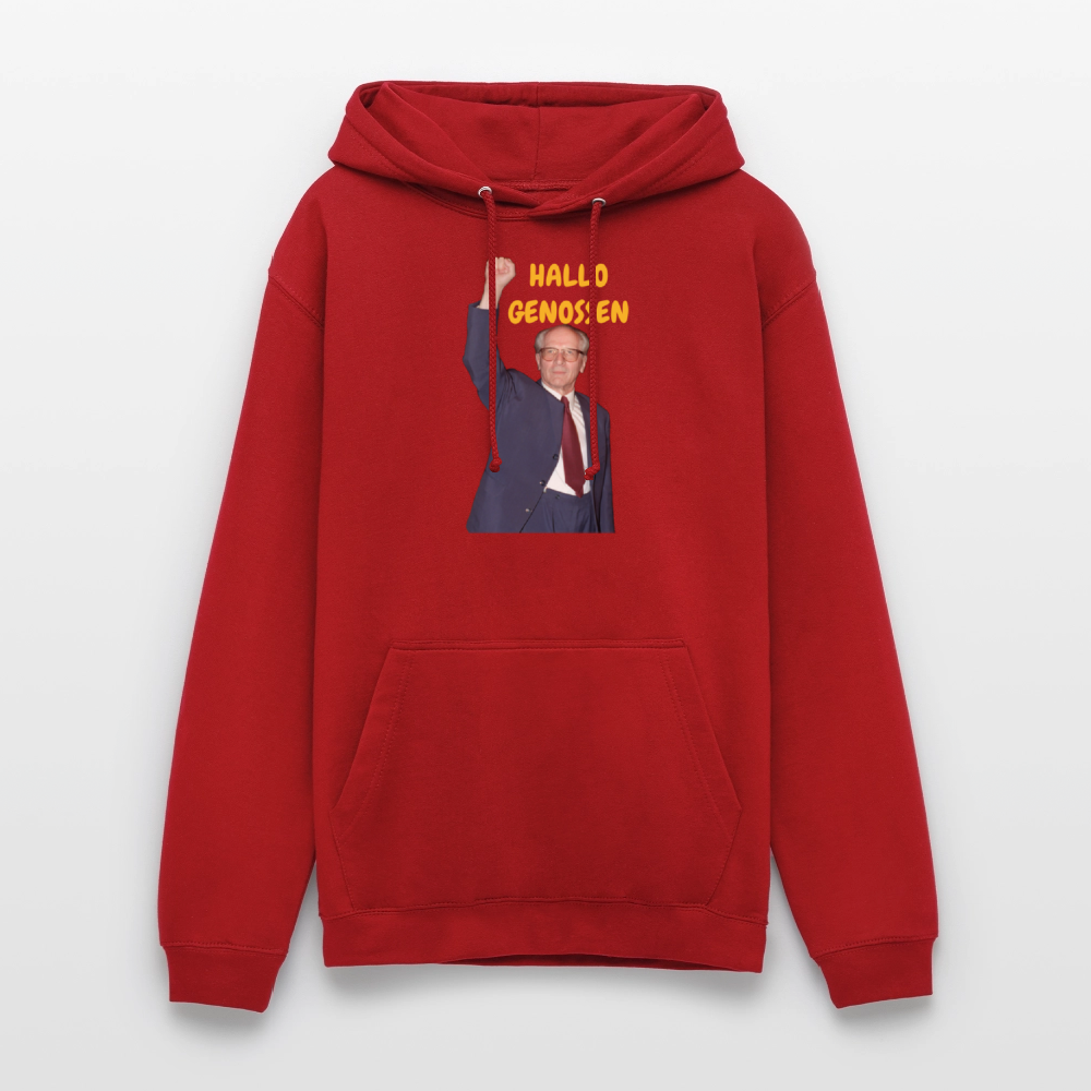 OSSI18Hoodie HALLO GENOSSEN - Rot