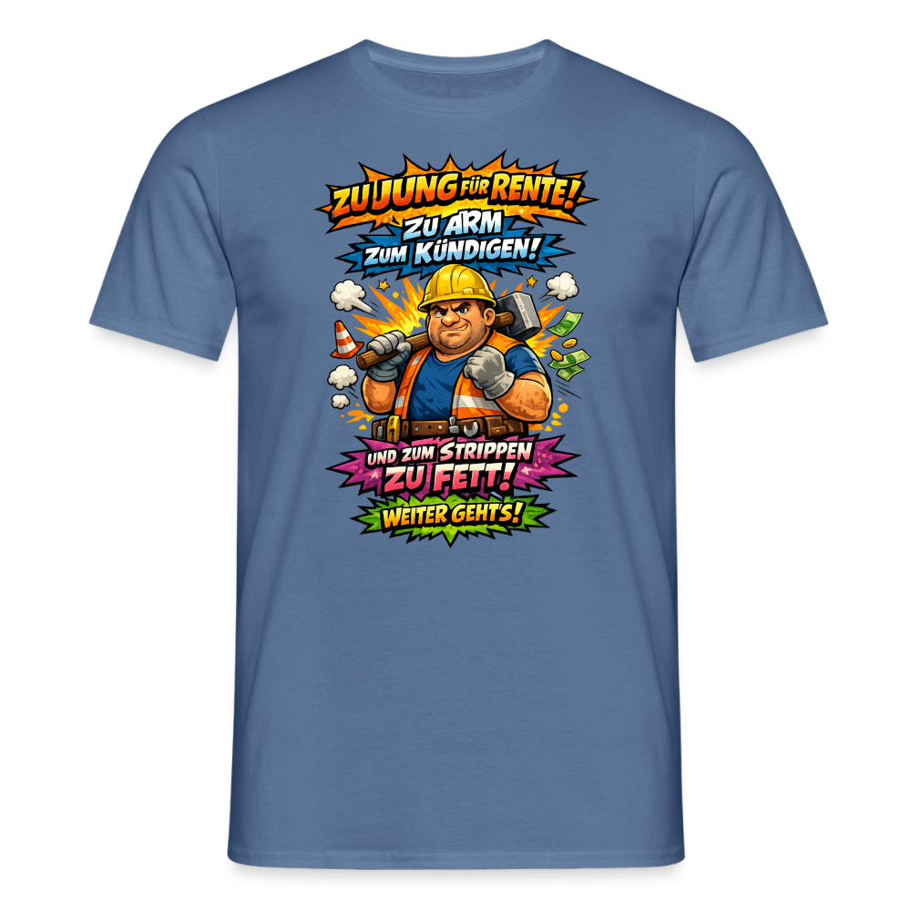 SSW2816 ZU JUNG FÜR RENTE! - Taubenblau 