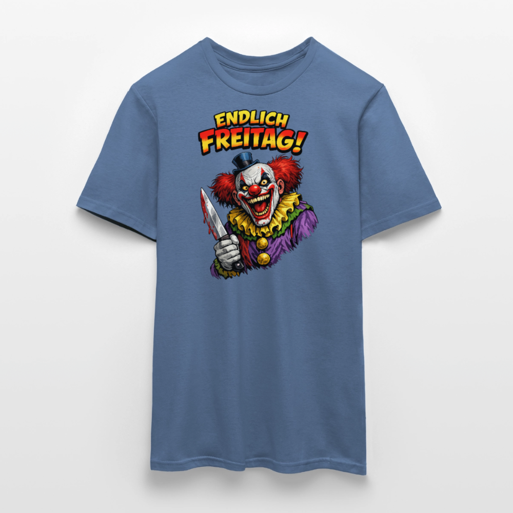 SSW2809 ENDLICH FREITAG - Taubenblau 