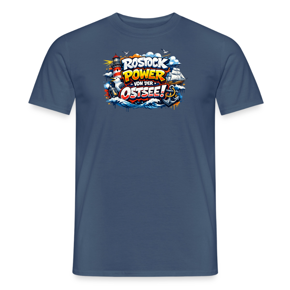 SSW2888 ROSTOCK POWER VON DER OSTSEE! - Dunkles Denimblau