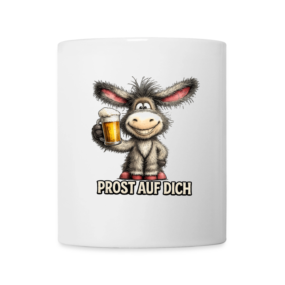 SSW2878Esel Prost auf dich - Weiß