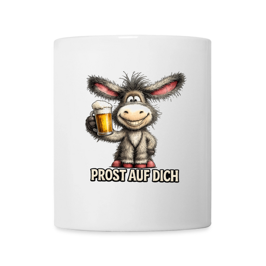 SSW2878Esel Prost auf dich - Weiß