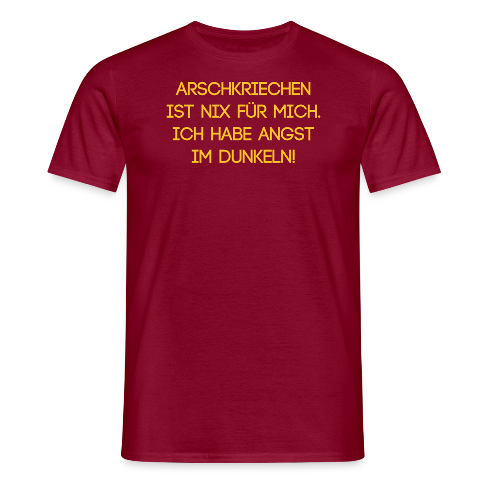SSW2552ARSCHKRIECHEN IST NIX FÜR MICH. ICH HABE ANGST IM DUNKELN! - Ziegelrot