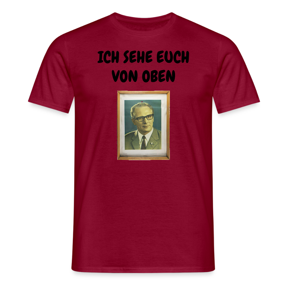 OSSI13ICH SEHE EUCH VON OBEN - Ziegelrot