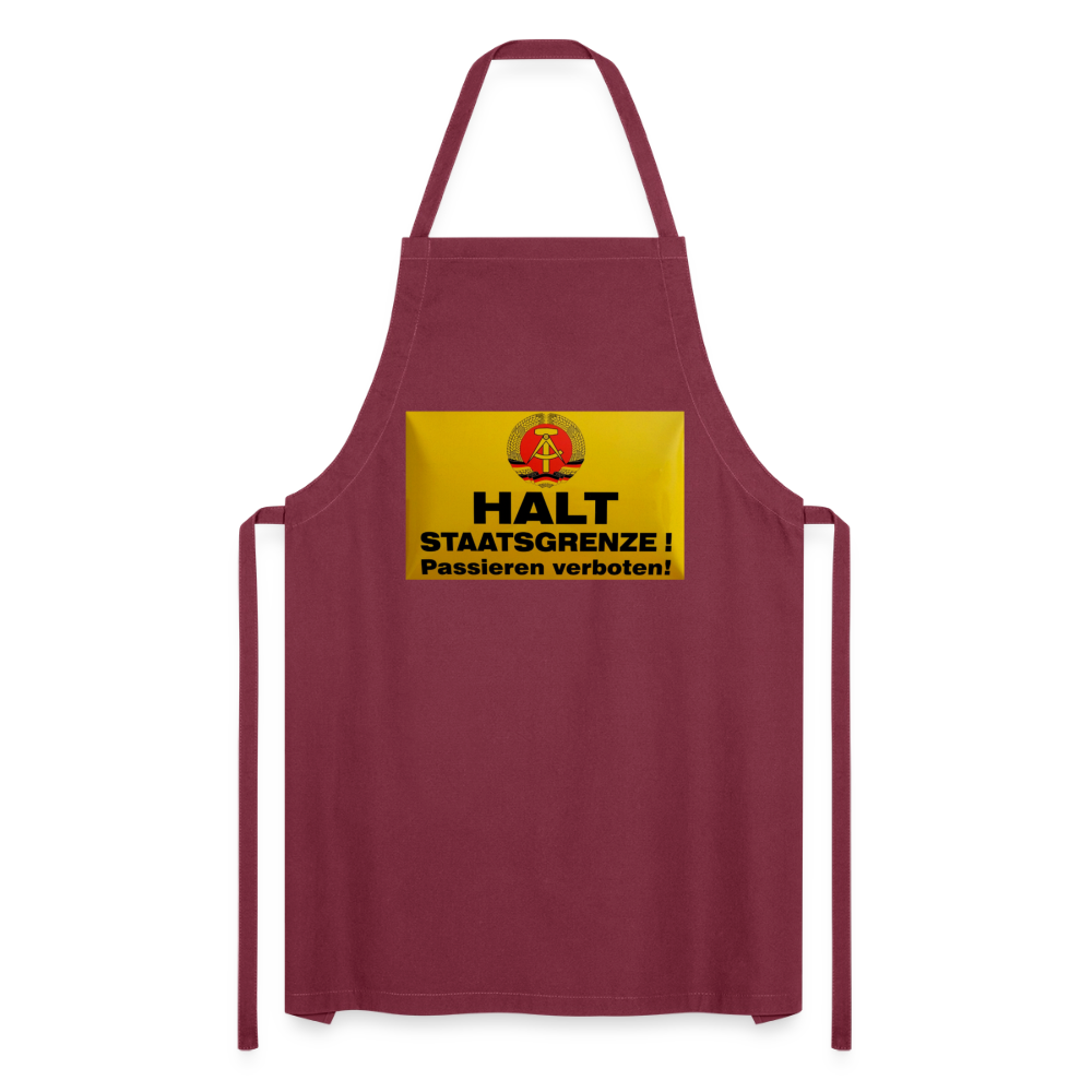 OSSI19 Kochschürze  HALT STAATSGRENZE - Bordeaux