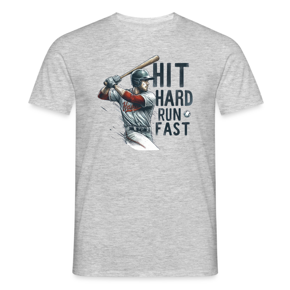 SSW2583 Baseball Hit - Grau meliert
