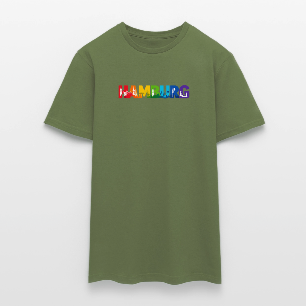SSW2715 Hamburg mit Hintergrund - Militärgrün