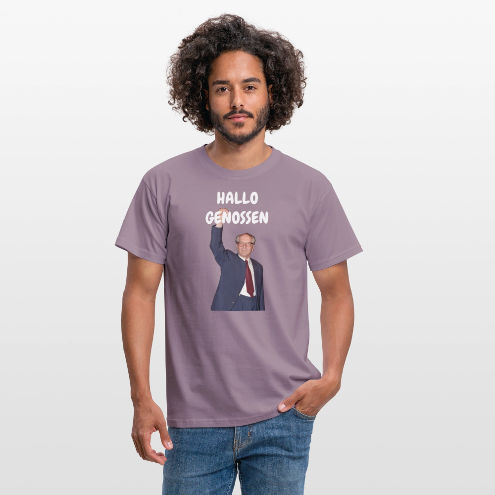 OSSI18HALLO GENOSSEN - Lilagrau 