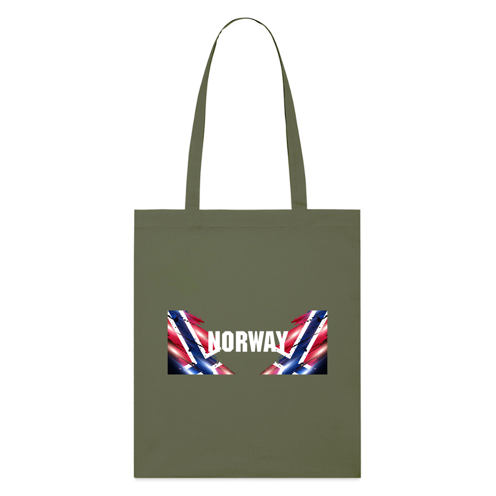 SSW2529 Stofftasche Flag of Norway - Khaki