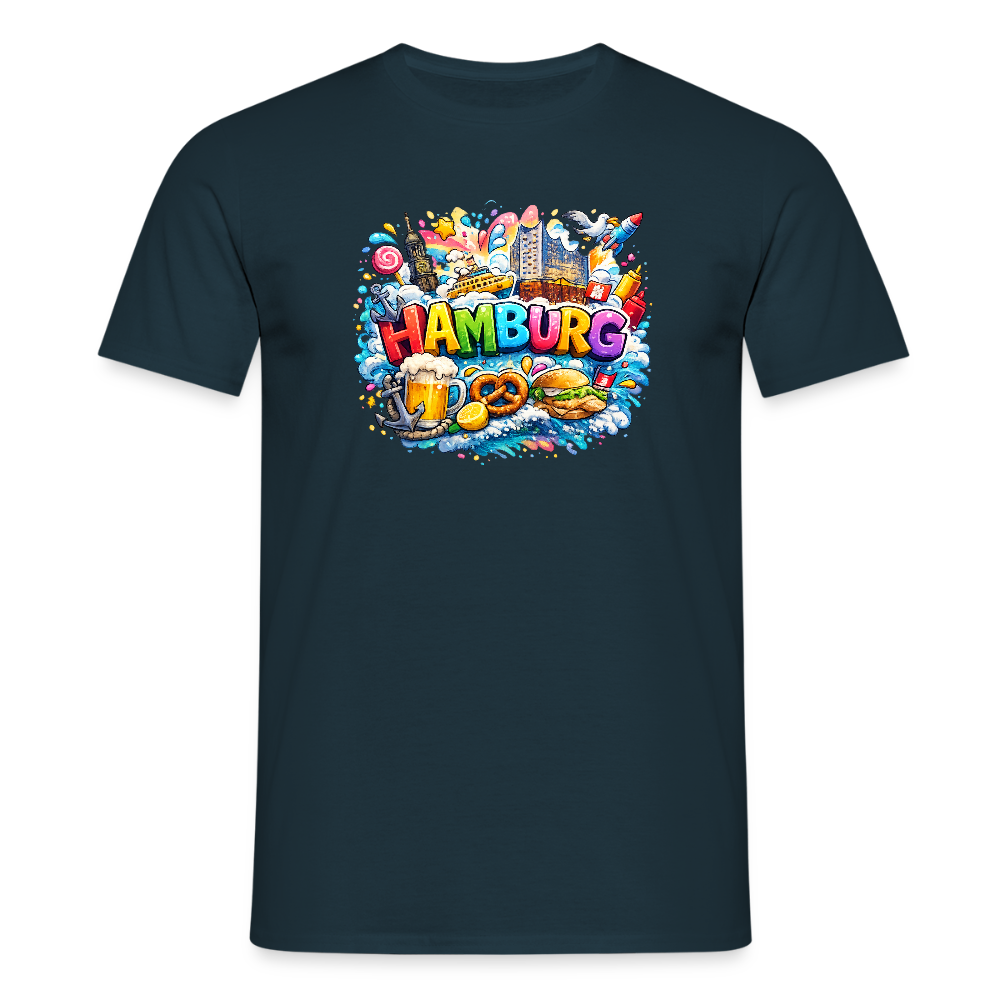 SSW2678Hamburg verrückt bunt - Navy