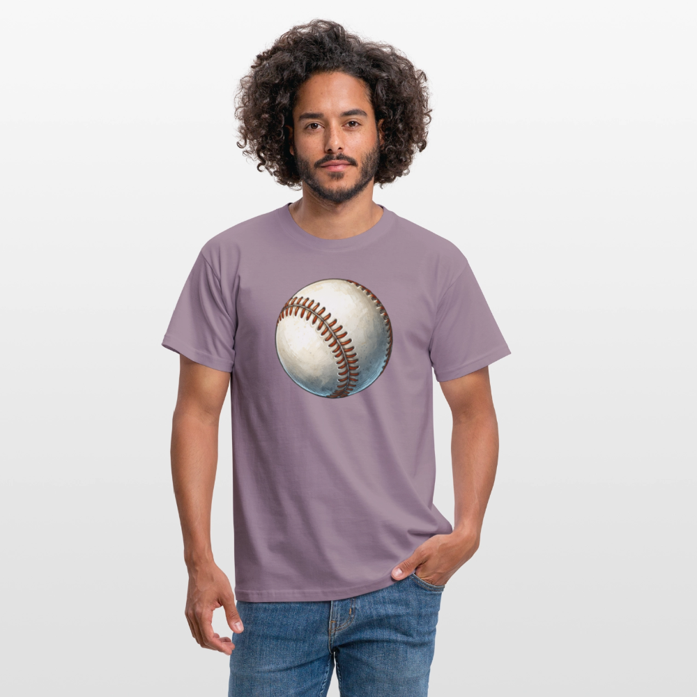 SSW2577Baseball - Lilagrau 