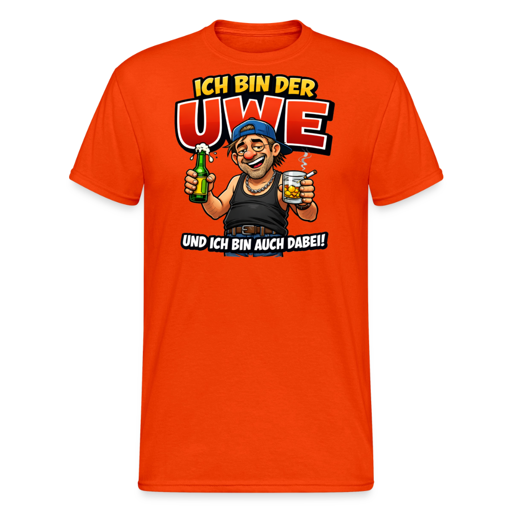 SSW2833 ICH BIN DER UWE - kräftig Orange