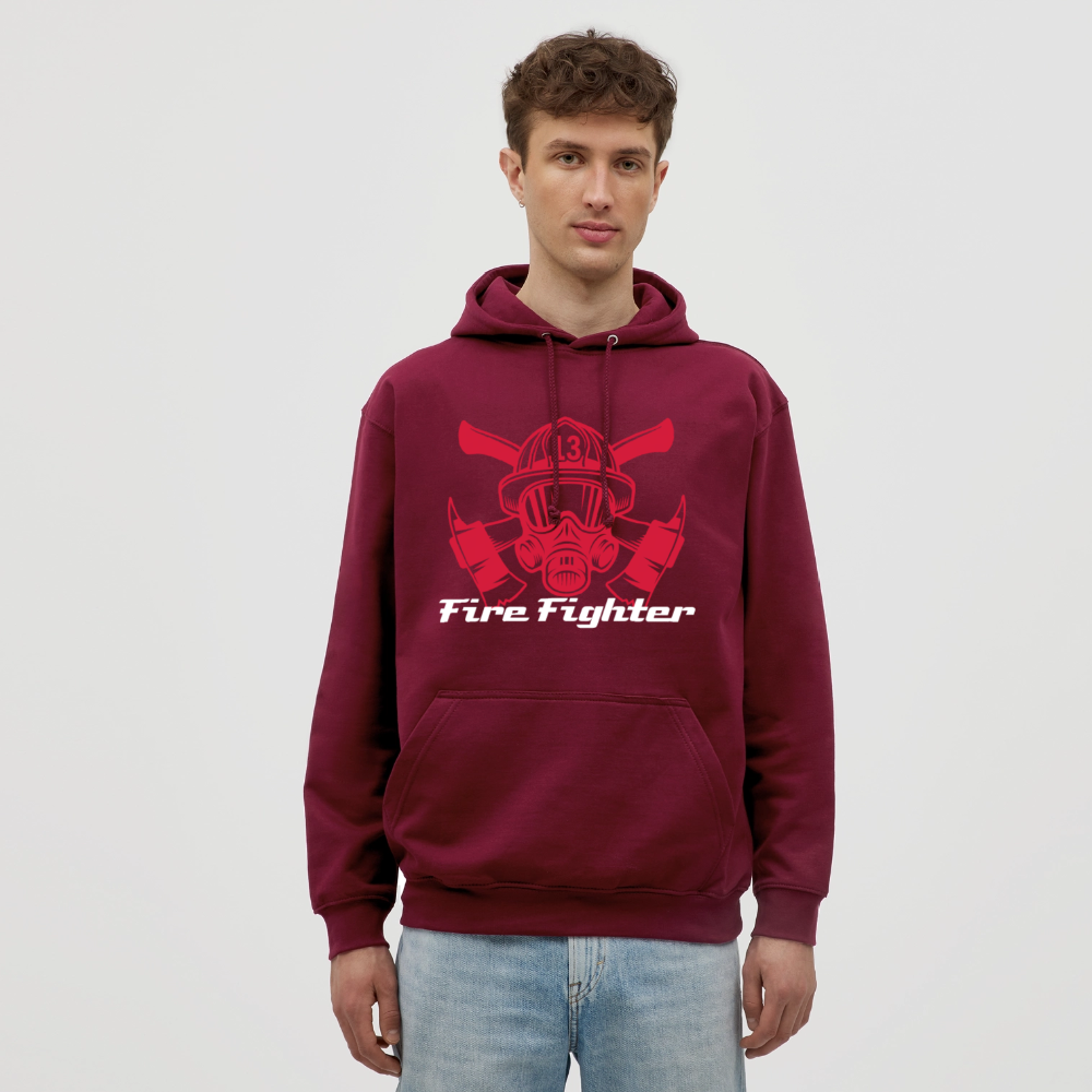 SSW2603 Fire Fighter Unisex Hoodie - Bordeaux