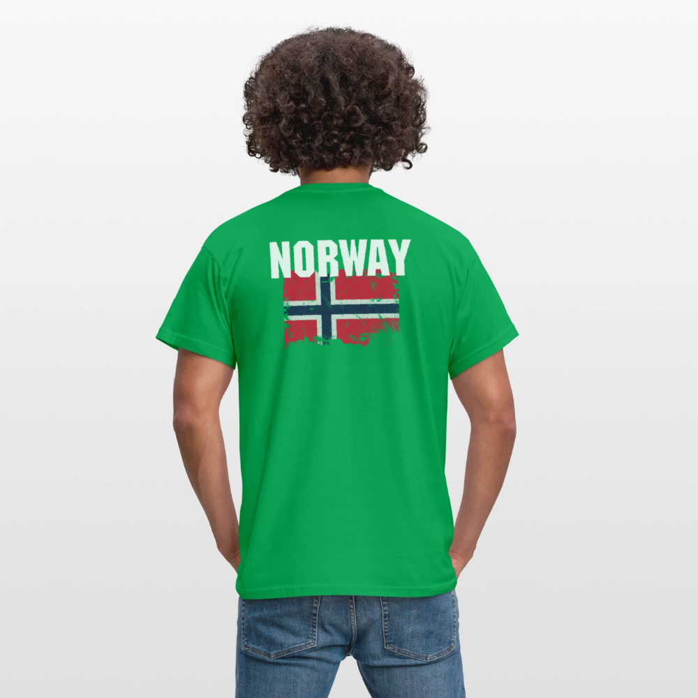 SSW2523 Flag of Norway - Kelly Green