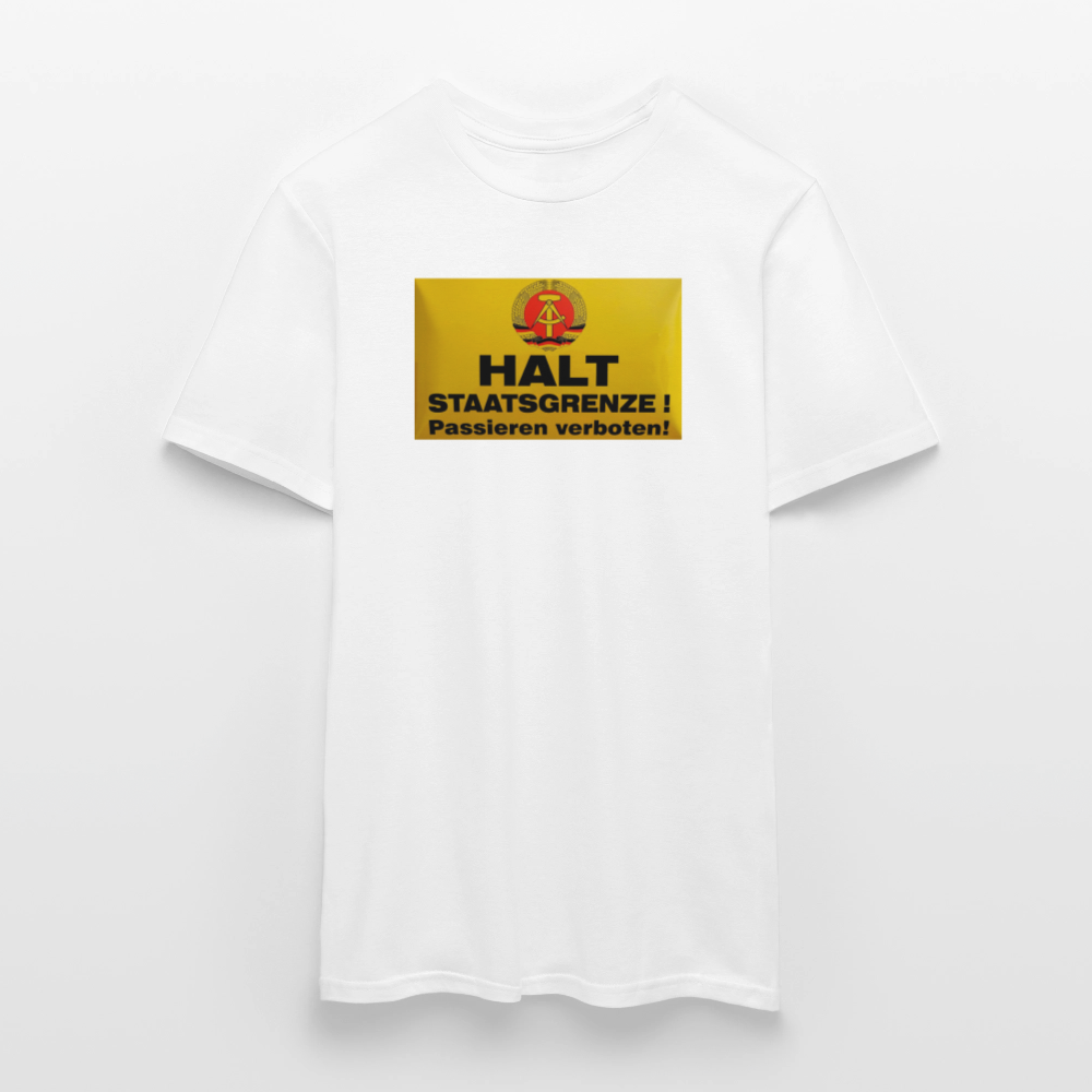 OSSI19 Tshirt HALT STAATSGRENZE - Weiß
