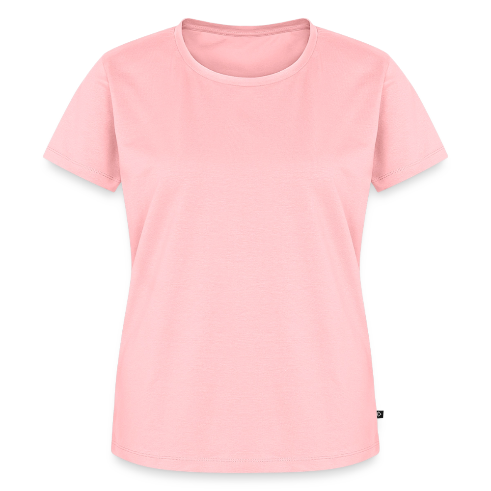 Tshirt Frauen Rückendruck Graffitischrift Förderverein Schule - Rosa