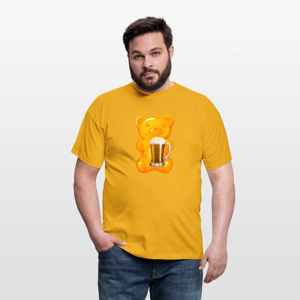 SSW2506Gummibär mit Bier - Gelb