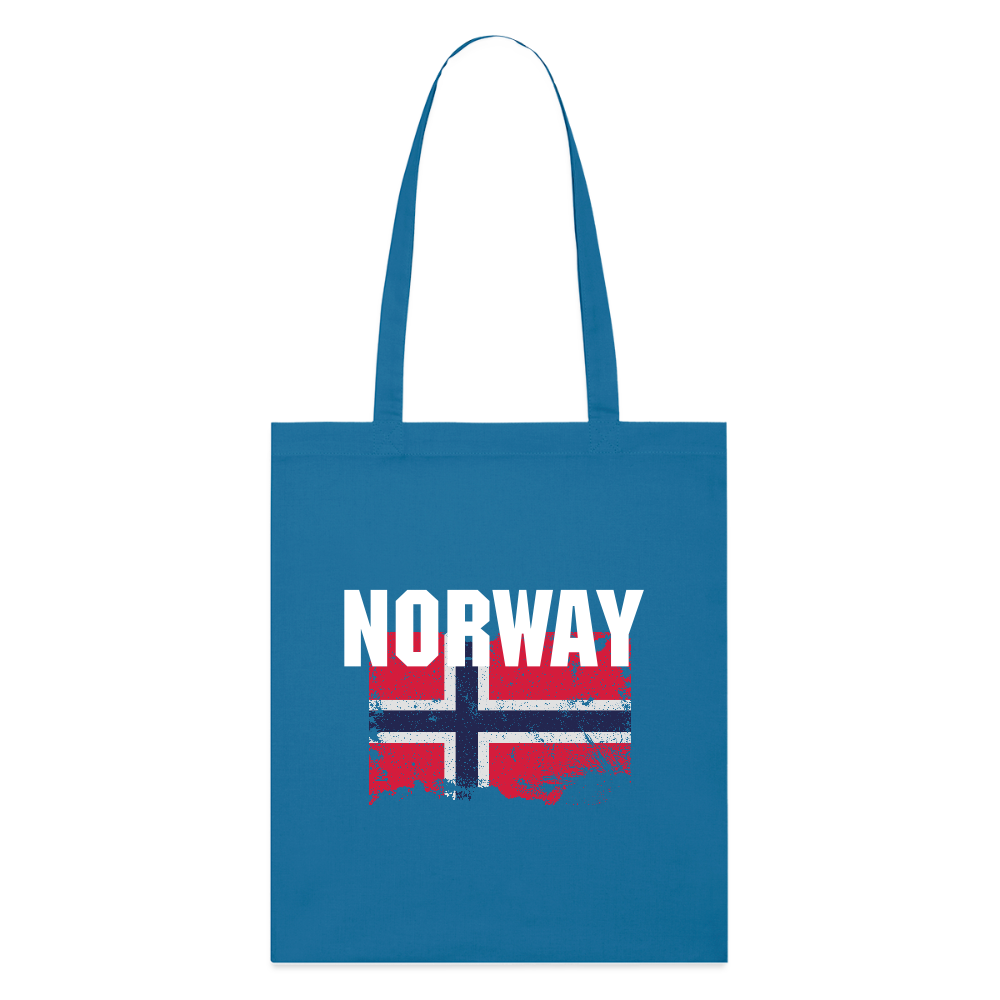 SSW2528 Stofftasche Flag of Norway - Königsblau