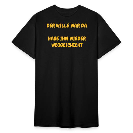 SSW2426DER WILLE WAR DA  HABE IHN WIEDER WEGGESCHICKT - Schwarz