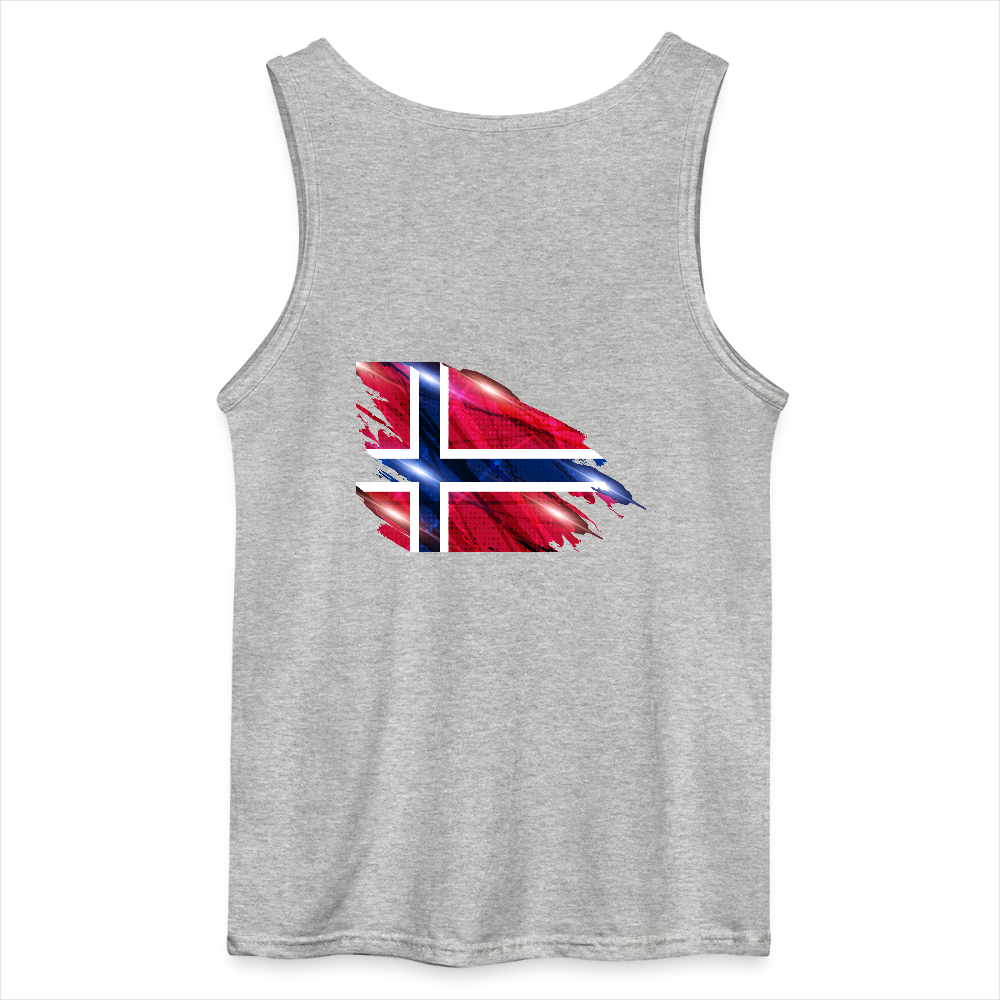 SSW2538 Flag of Norway - Grau meliert