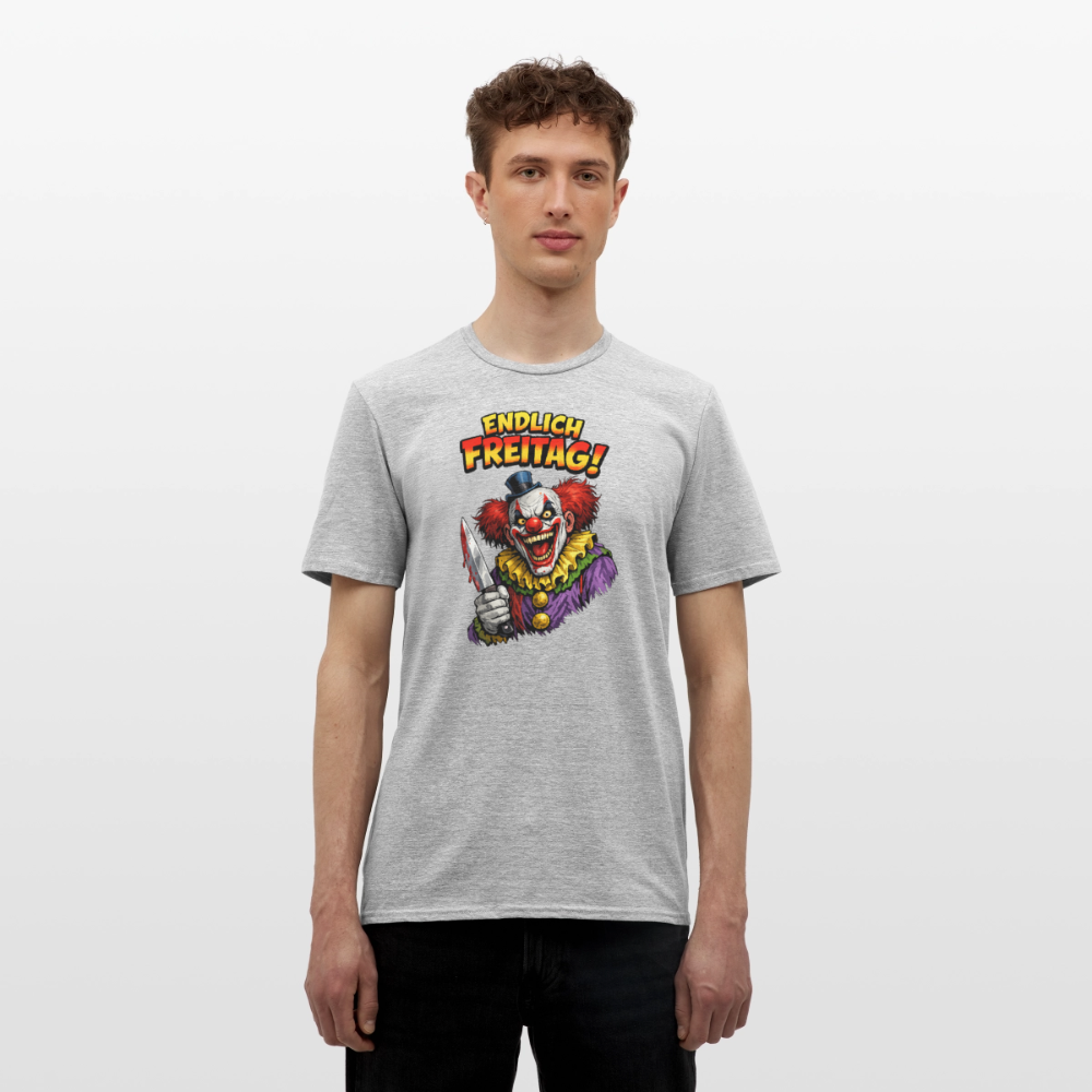 SSW2809 ENDLICH FREITAG - Grau meliert