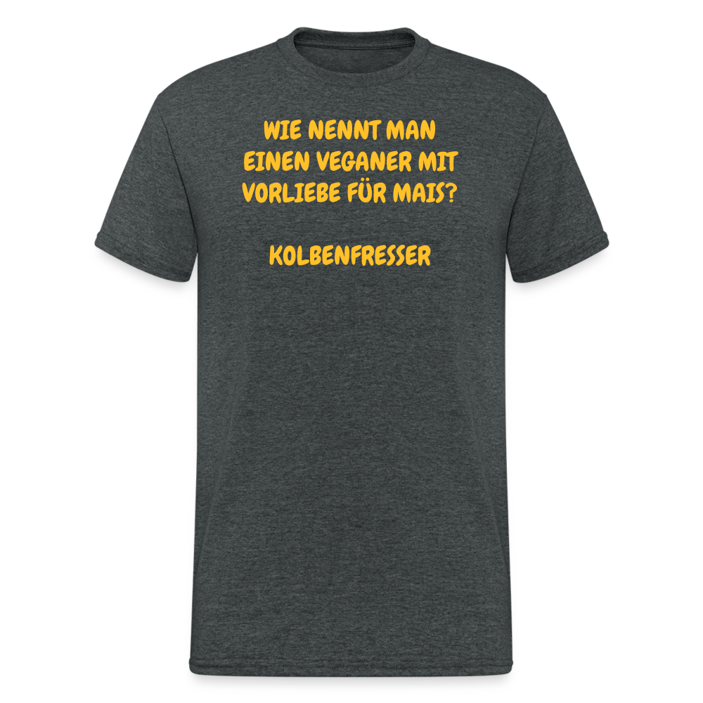 SSW2425WIE NENNT MAN EINEN VEGANER MIT VORLIEBE FÜR MAIS?  KOLBENFRESSER - Dunkelgrau meliert