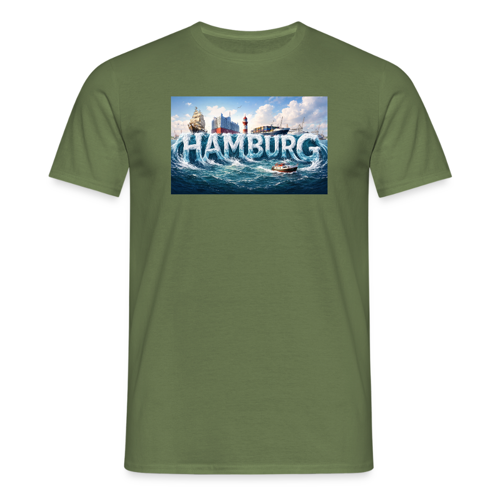 SSW2709 Hamburgerhafen - Militärgrün