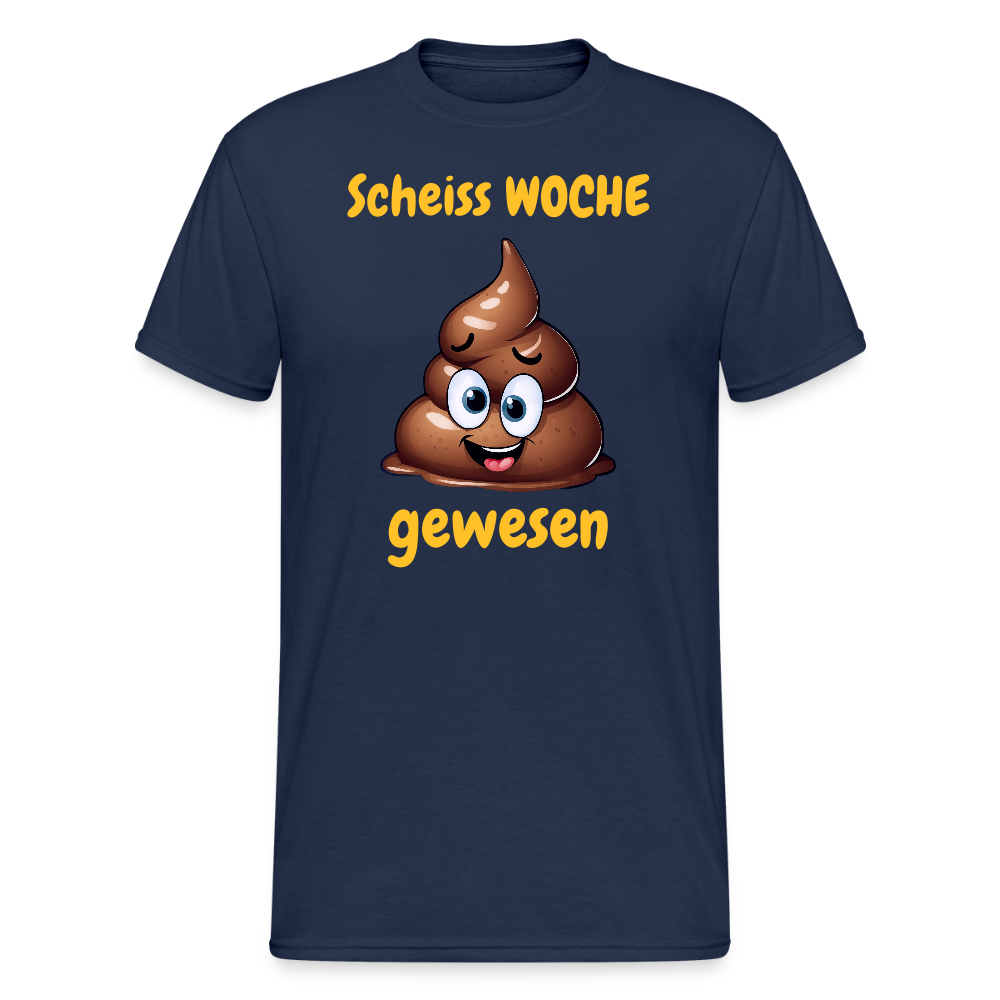 SSW2449Scheiss WOCHE gewesen - Navy