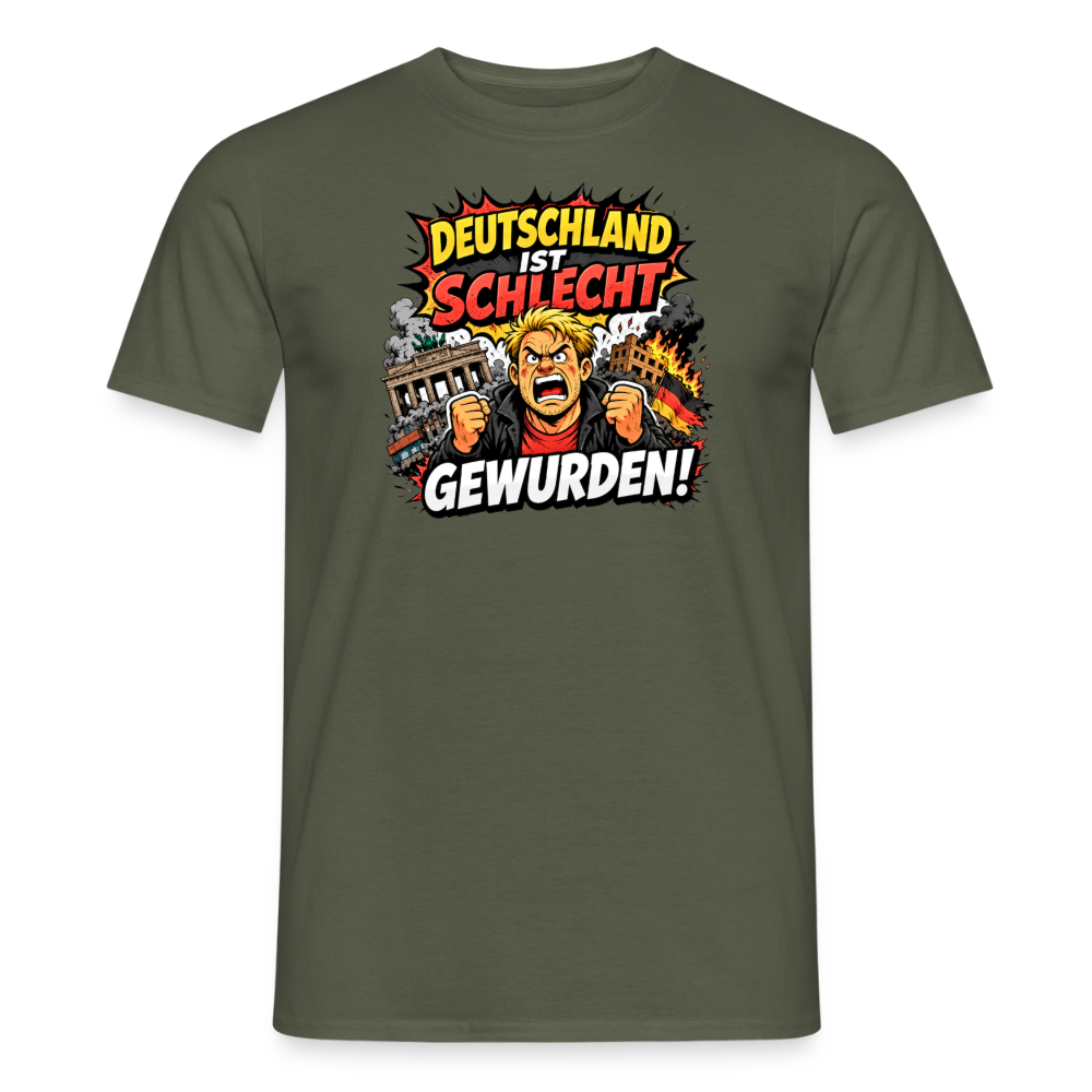 SSW2896DEUTSCHLAND IST SCHLECHT.... - Militärgrün
