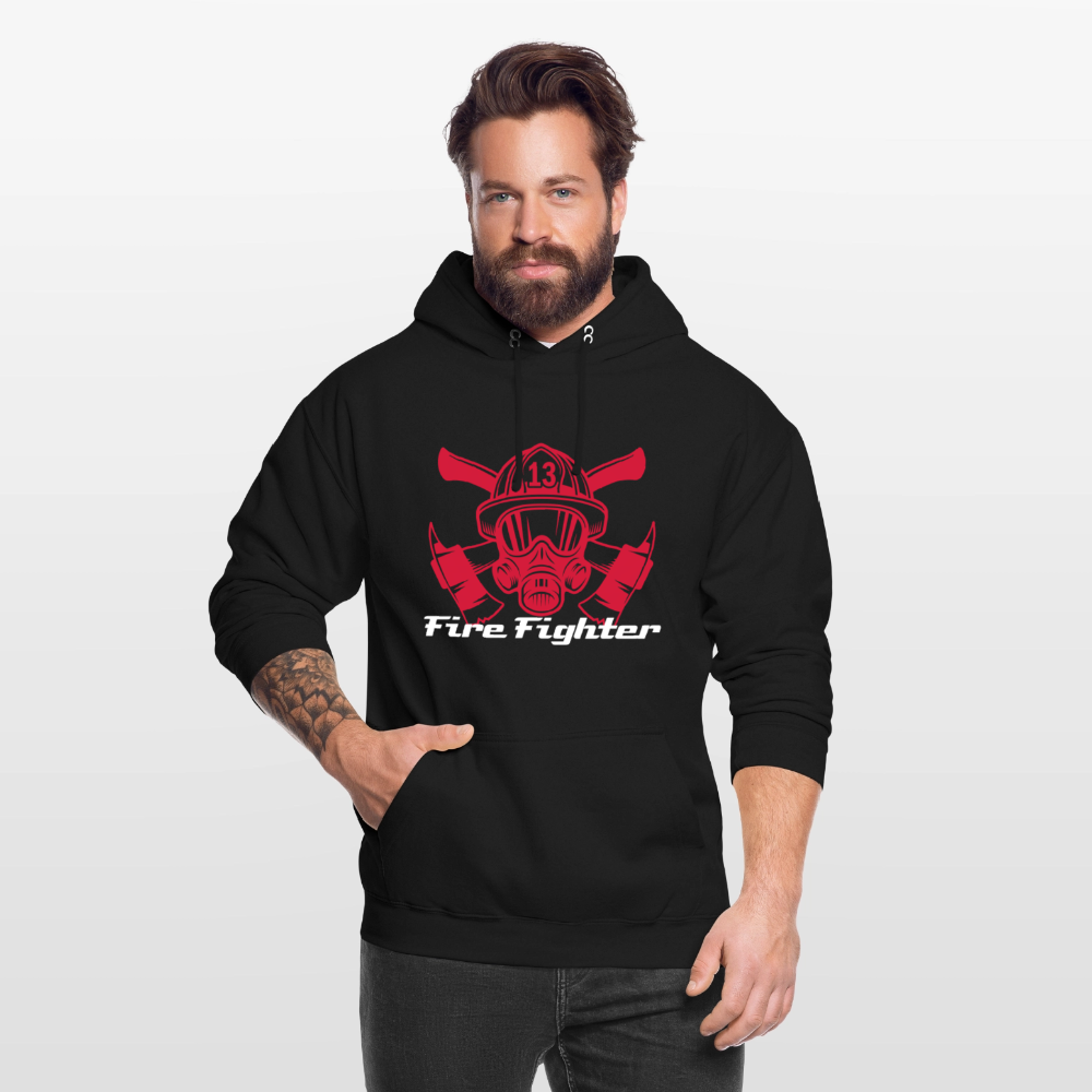 SSW2603 Fire Fighter Unisex Hoodie - Schwarz