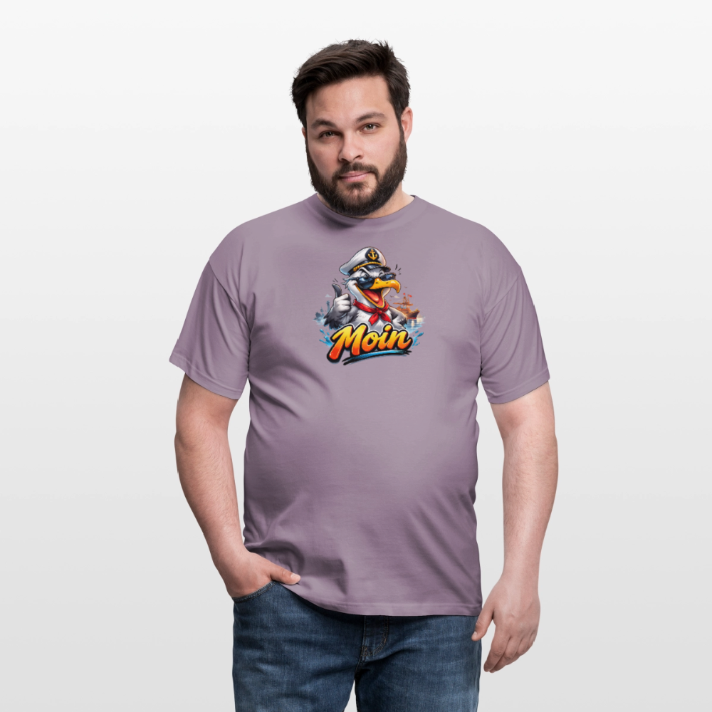 SSW2807 Möwe Moin Halstuch Mütze - Lilagrau 