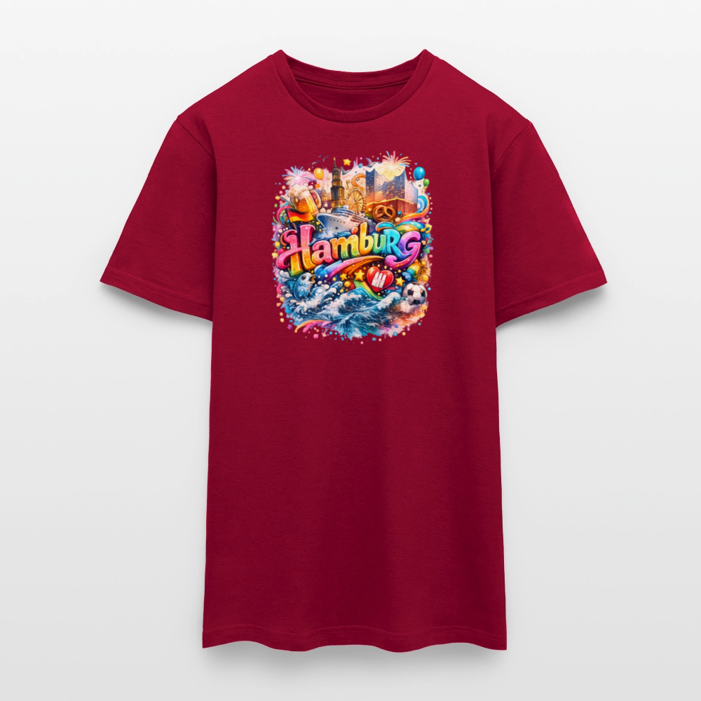 SSW2680Hamburg Verrückt und Bunt2 - Ziegelrot