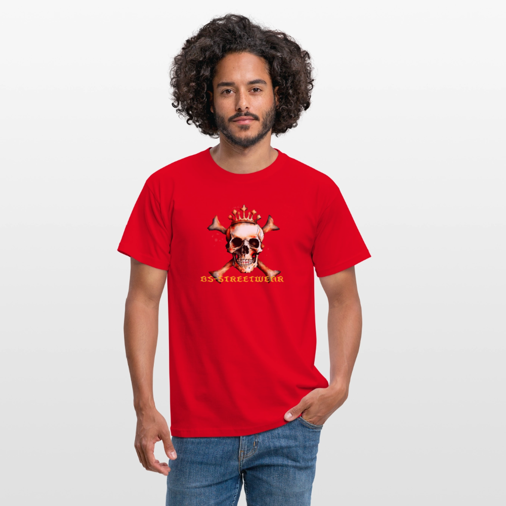 SSW2498Totenkopf BS Streetwear - Rot