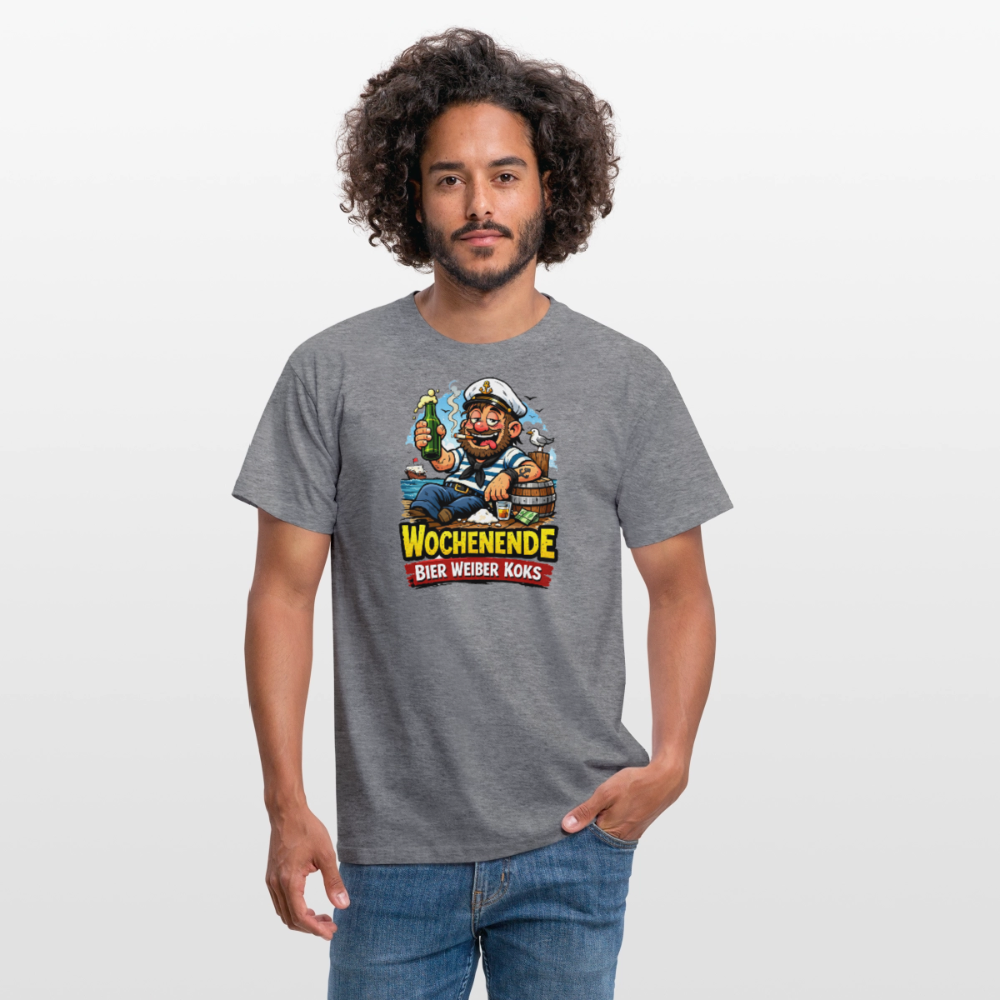 SSW2716Wochenende Bier Weiber Koks - Graphit meliert