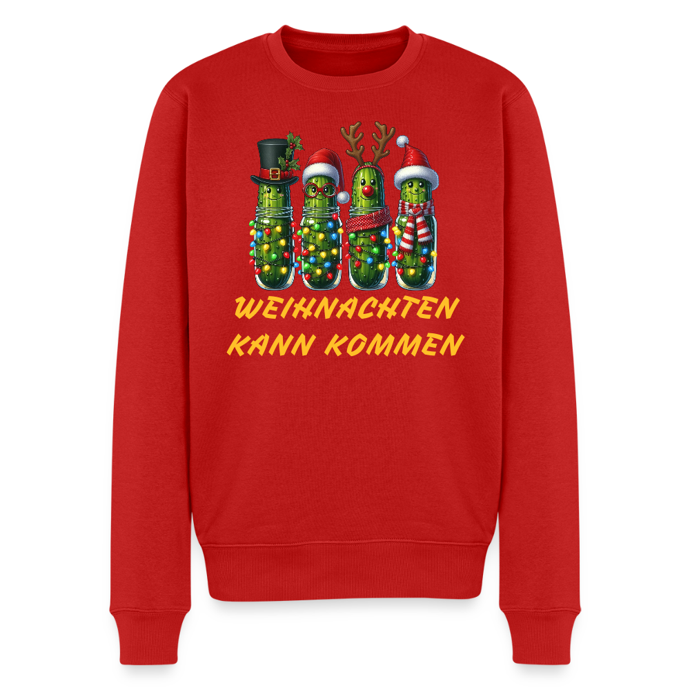 SSW2614WEIHNACHTEN KANN KOMMEN SWEATSHIRT - Rot