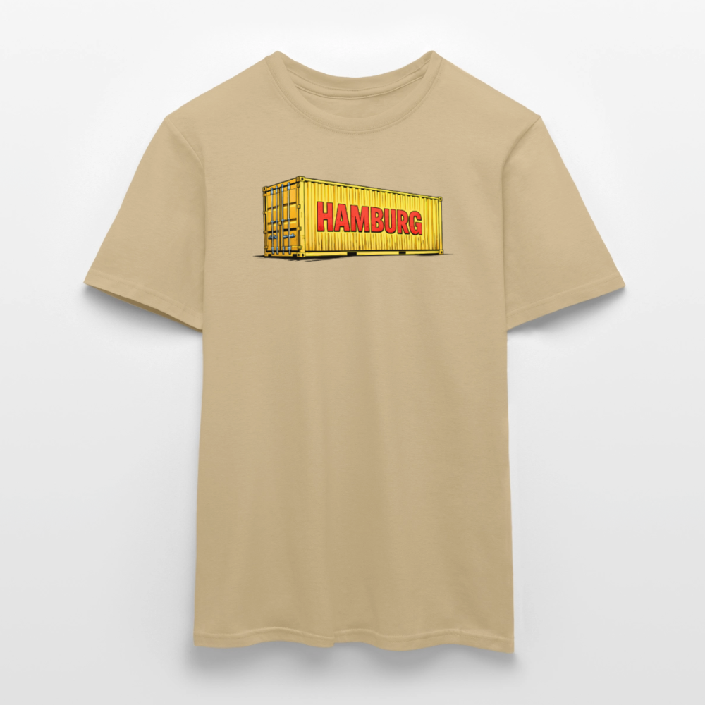 SSW2860Hafen Hamburg gelber Container - Sandbeige