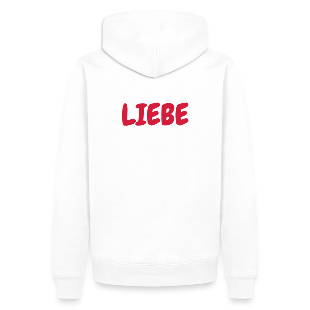 SSW1423 Hoodie LIEBE an die Person hinter mir - Weiß
