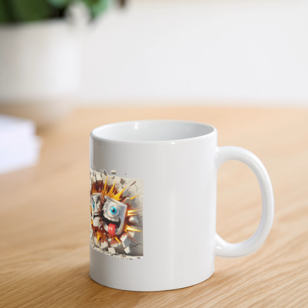 SSW2631Kaffeetassen Verrückt 2 - Weiß