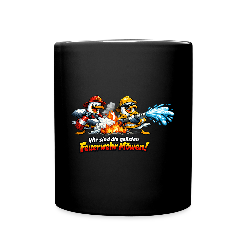 SSW2737 Wir sind die geilsten Feuerwehr Möwen! - Schwarz
