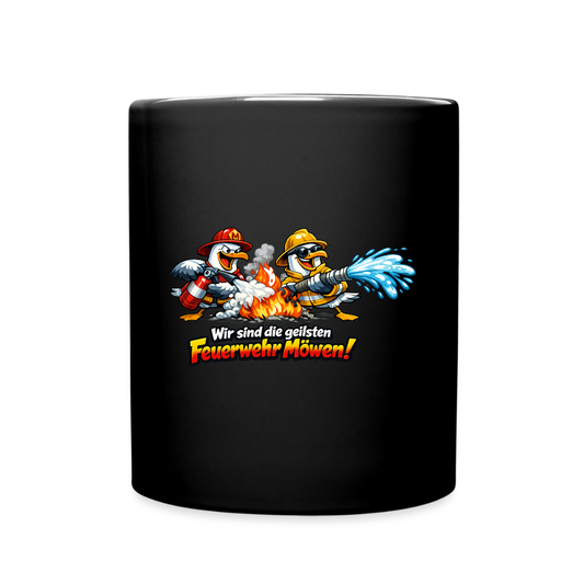 SSW2737 Wir sind die geilsten Feuerwehr Möwen! - Schwarz