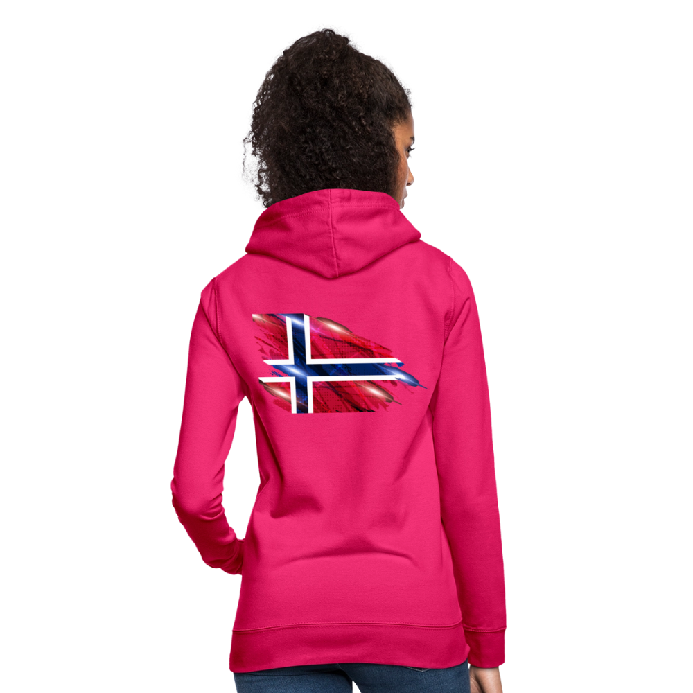 SSW2537 Flag of Norway - dunkles Pink