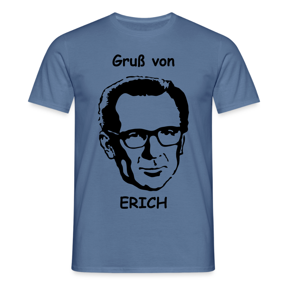 OSSI10 Gruß von  ERICH - Taubenblau 