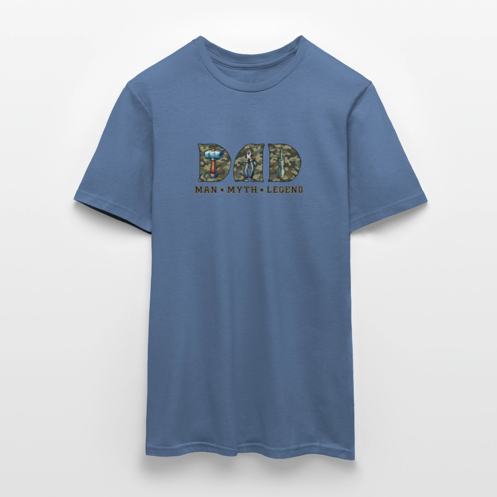 SSW2484Dad Man Myth Legend - Taubenblau 