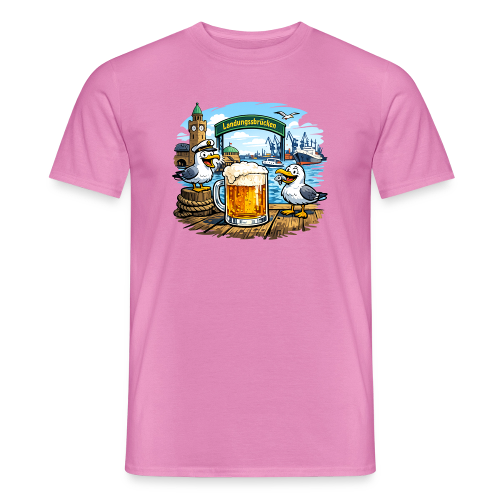 SSW2869Möwen Bier Landungsbrücken - Pink