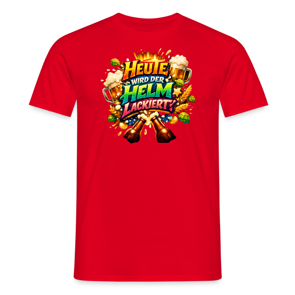 SSW2695HEUTE WIRD DER HELM LACKIERT - Rot