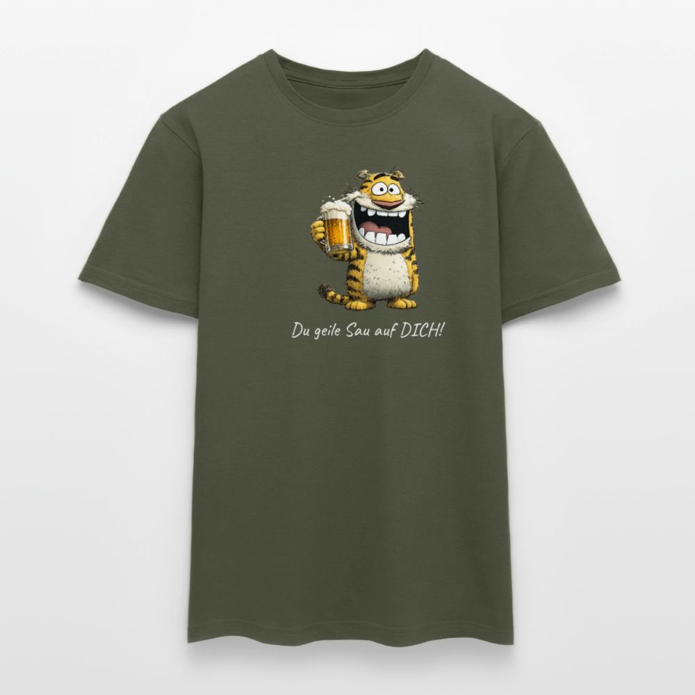 SSW2885Du geile Sau auf Dich! - Militärgrün