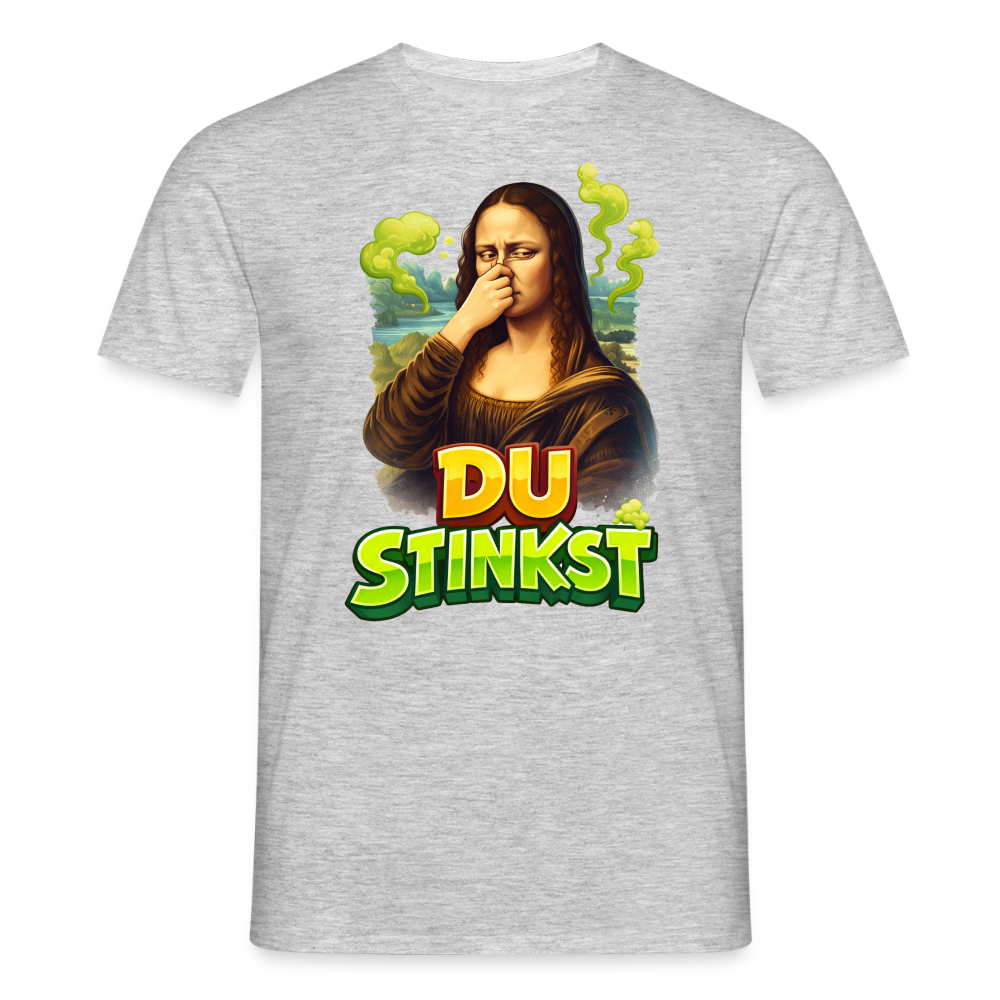 SSW2787 DU STINKST - Grau meliert